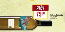 Billa Italian Segreto 0,75l nabídka