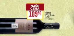 Billa Caleo Primitivo 0,75l nabídka