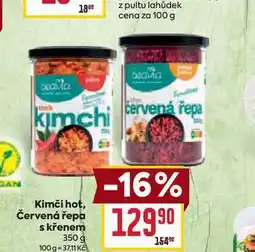 Billa Kimči hot, Červená řepa s křenem 350 g nabídka