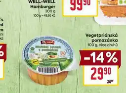 Billa Vegetariánská pomazánka 100g nabídka