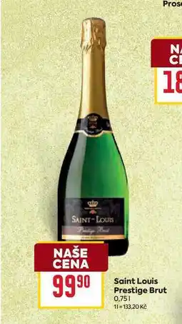Billa Saint Louis Prestige Brut 0,75l nabídka
