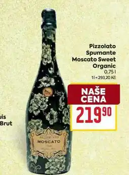 Billa Pizzolato Spumante Moscato Sweet Organic 0,75l nabídka