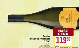 Billa Scalini Prosecco Frizzante D.O.C. 0,75l nabídka