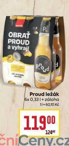 Billa Proud ležák 6x 0,33l nabídka