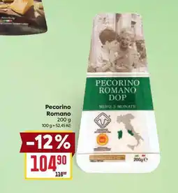 Billa Pecorino Romano 200 g nabídka