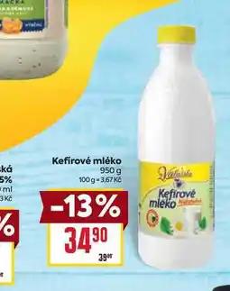 Billa Kefírové mléko 950 g nabídka