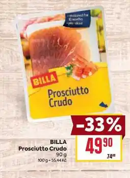 Billa BILLA Prosciutto Crudo 90 g nabídka