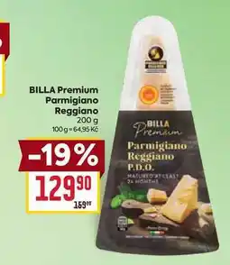 Billa BILLA Premium Parmigiano Reggiano 200 g nabídka