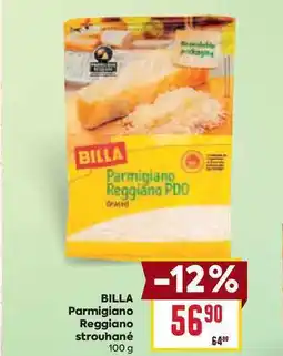 Billa BILLA Parmigiano Reggiano strouhané 100 g nabídka