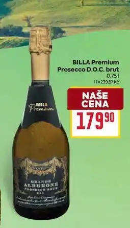 Billa BILLA Premium Prosecco D.O.C. brut 0,75l nabídka