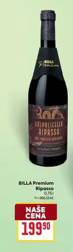 Billa BILLA Premium Ripasso 0,75l nabídka