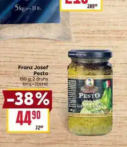 Billa Franz Josef Pesto 190 g nabídka