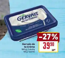 Billa Gervais de la Créme 180 g nabídka