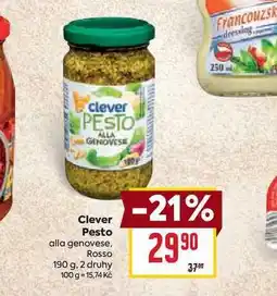 Billa Clever Pesto 190 g nabídka