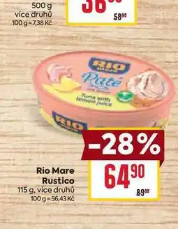 Billa Rio Mare Rustico 115 g nabídka
