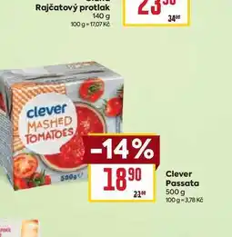 Billa Clever Passata 500 g nabídka