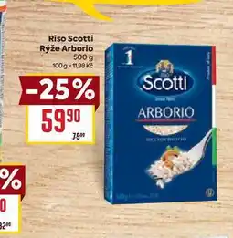 Billa Riso Scotti Rýže Arborio 500 g nabídka