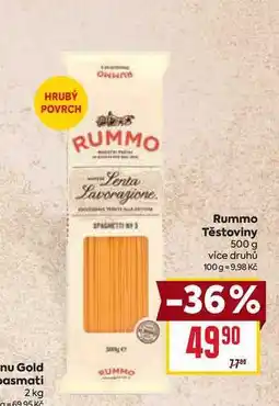 Billa Rummo Těstoviny 500 g nabídka
