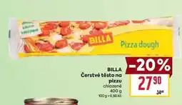 Billa BILLA Čerstvé těsto na pizzu chlazené 400 g nabídka
