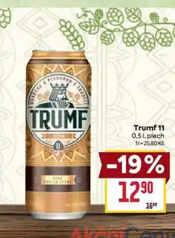 Billa Trumf 11 0,51, plech nabídka