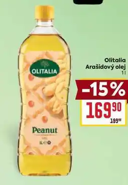 Billa Olitalia Arašídový olej 1l nabídka