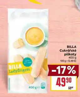 Billa BILLA Cukrářské piškoty 400 g nabídka