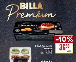 Billa BILLA Premium Tiramisu 2x 90 g nabídka
