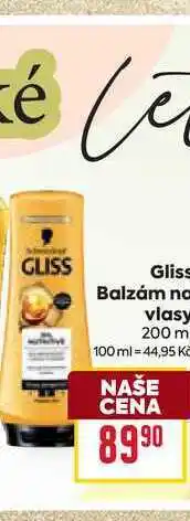 Billa Gliss Balzám na vlasy 200 ml nabídka