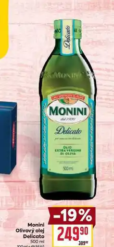 Billa Monini Olivový olej Delicato 500 ml nabídka