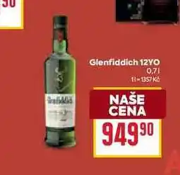 Billa Glenfiddich 12YO 0,7l nabídka