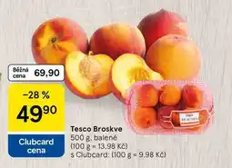 Tesco Tesco Broskve, 500 g, balené nabídka