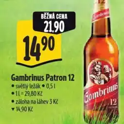 Albert Gambrinus Patron 12 nabídka