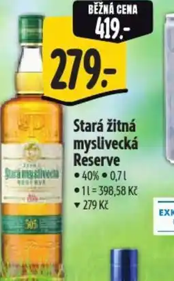 Albert Stará žitná myslivecká Reserve nabídka