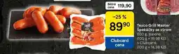 Tesco Tesco Grill Master Špekáčky se sýrem, 600 g nabídka