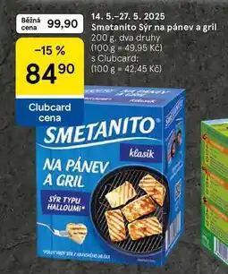 Tesco Smetanito Sýr na pánev a gril, 200 g nabídka