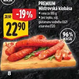 Albert PREMIUM Mistrovská klobása nabídka