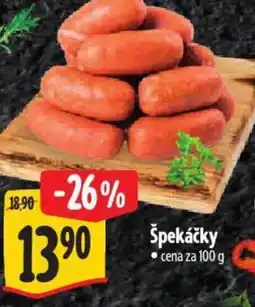Albert Špekáčky nabídka