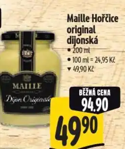 Albert Maille Hořčice original dijonská nabídka