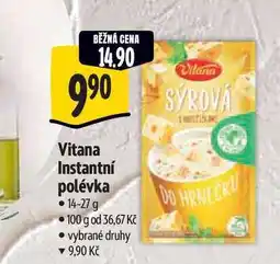 Albert Vitana Instantní polévka 14-27 g nabídka