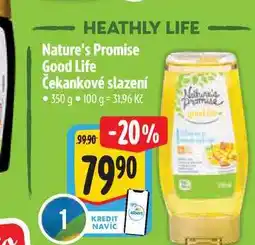 Albert Nature's Promise Good Life Čekankové slazení 350 g nabídka