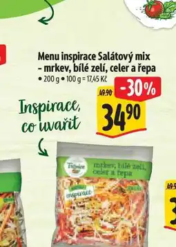 Albert Menu inspirace Salátový mix - mrkev, bílé zelí, celer a řepa 200 g nabídka