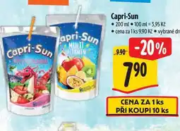 Albert Capri-Sun 200 ml nabídka