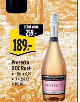 Albert Prosecco DOC Rosé 0,75 l nabídka