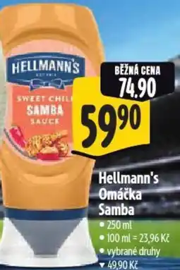 Albert HELLMANN'S Omáčka Samba nabídka