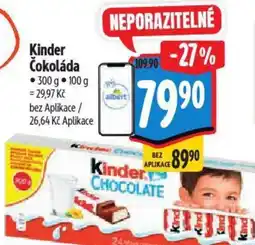Albert Kinder Čokoláda nabídka