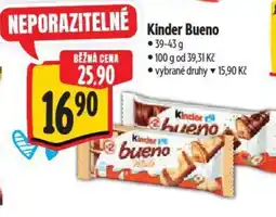 Albert Kinder Bueno nabídka