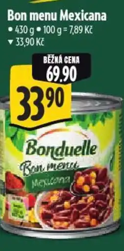 Albert Bonduelle Bon menu Mexicana nabídka