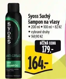 Albert Syoss Suchý šampon na vlasy nabídka