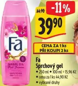 Albert Fa Sprchový gel nabídka