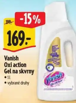 Albert Vanish Oxi action Gel na skvrny nabídka